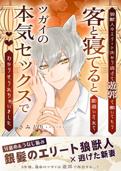 狼獣人のエリート夫から逃げて遊郭で働いてたら客と寝てると勘違いされてツガイの本気セックスでわからせられちゃいました[美少女ノベル・官能小説]