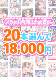 【まとめ買い】1，300作品以上から20本選んで18，000円！夏のブランド合同まとめ買い[アダルトゲーム]