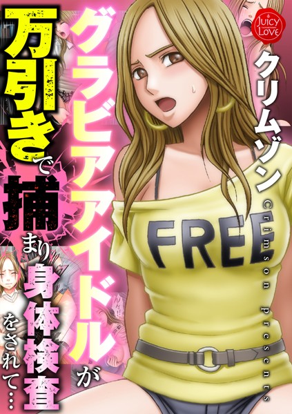グラビアアイドルが万引きで捕まり身体検査をされて…[美少女ノベル・官能小説]